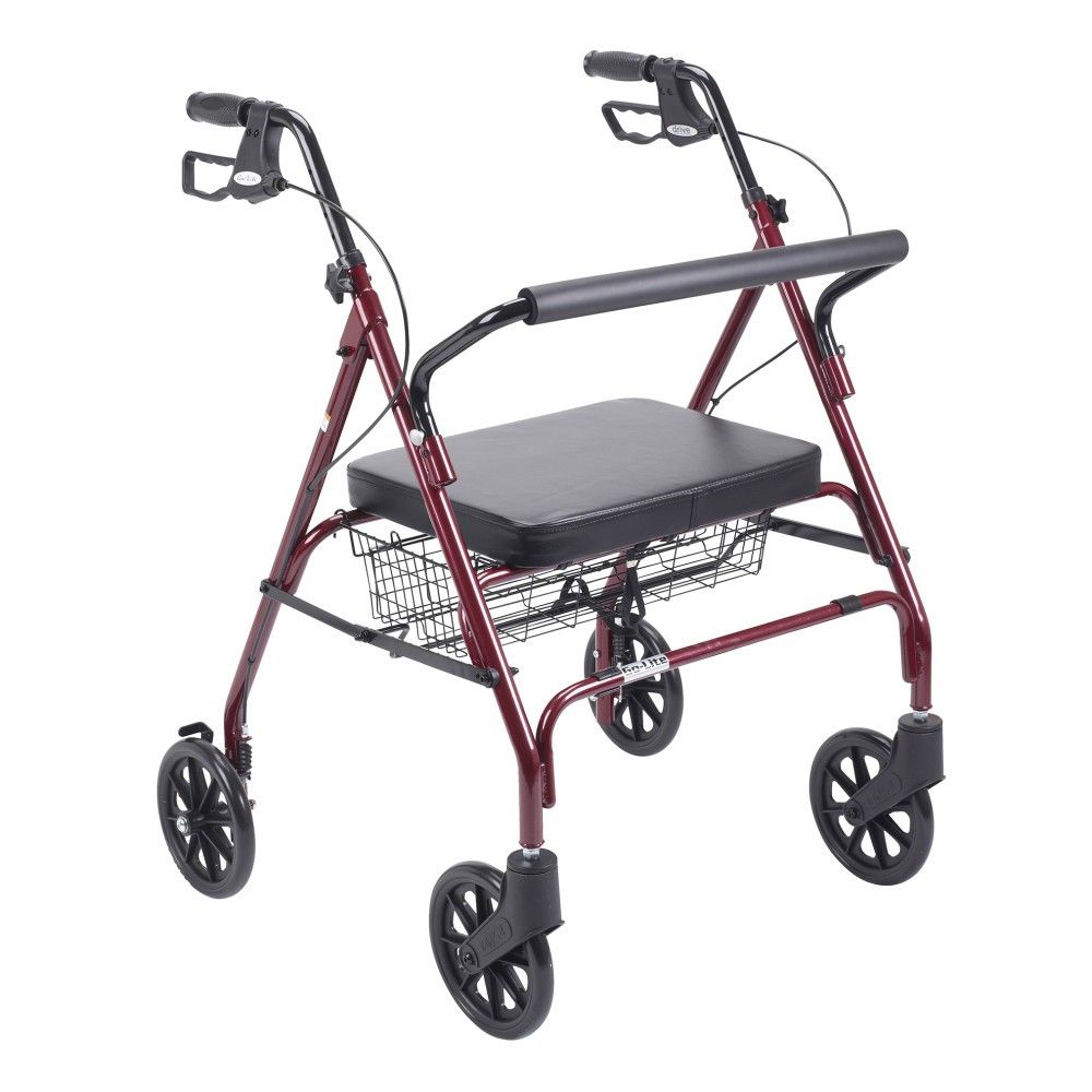 Drive Go-Lite Bariatric Steel Rollator